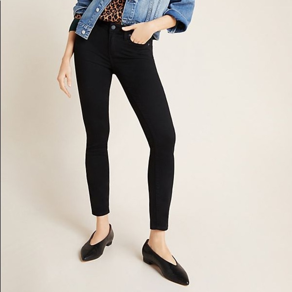 Paige black skinny jeans